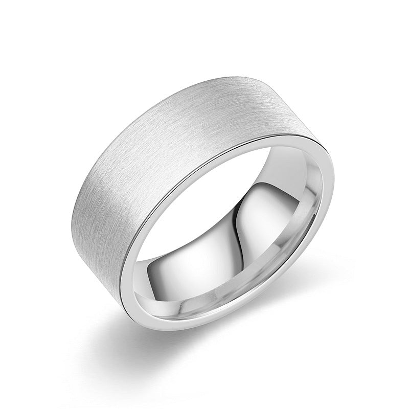 Herren Ring mit polierter und gebürsteter Oberfläche Shop Nory