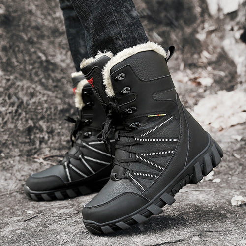 Damen Winterboots mit isolierendem Innenfutter und rutschfester Sohle