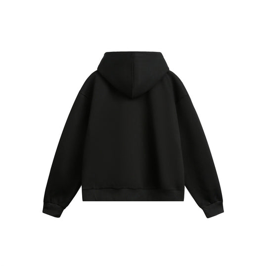 Unisex Leichte Oversize‑Kapuzen‑Sweatjacke mit durchgehendem Reißverschluss, Raglanärmeln und Eingrifftaschen Shop Nory
