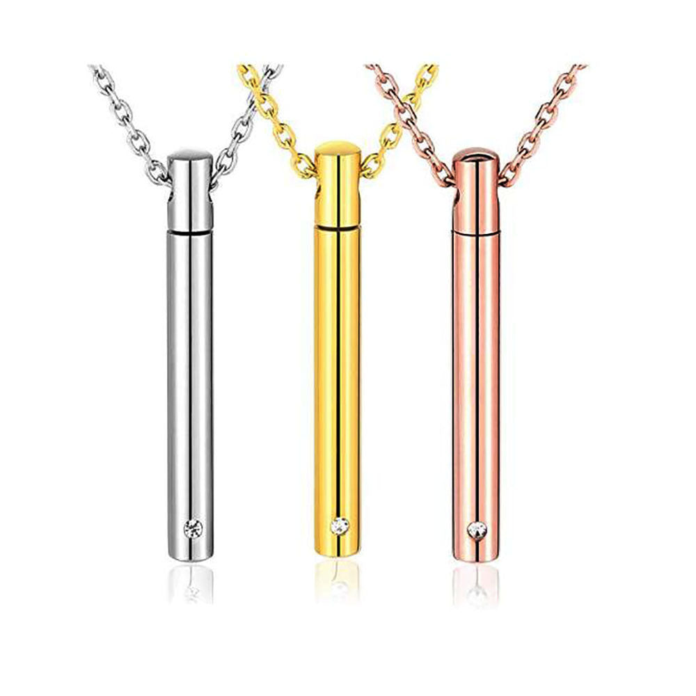Damen elegante Halskette mit minimalistischen Diamantanhänger Shop Nory