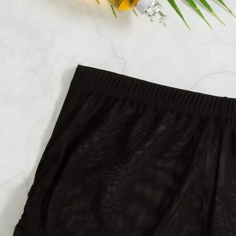 Damen Badeshorts mit seitlichen Raffungen Shopnory