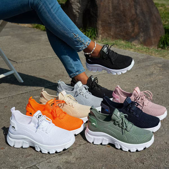 Damen Hochwertige Freizeitschuhe mit dämpfender Sohle