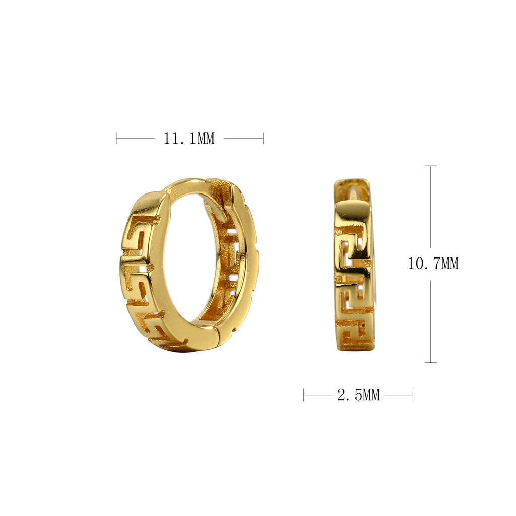 Damen Moderner Edelstahl-Ohrschmuck mit geometrischem Design Shop Nory
