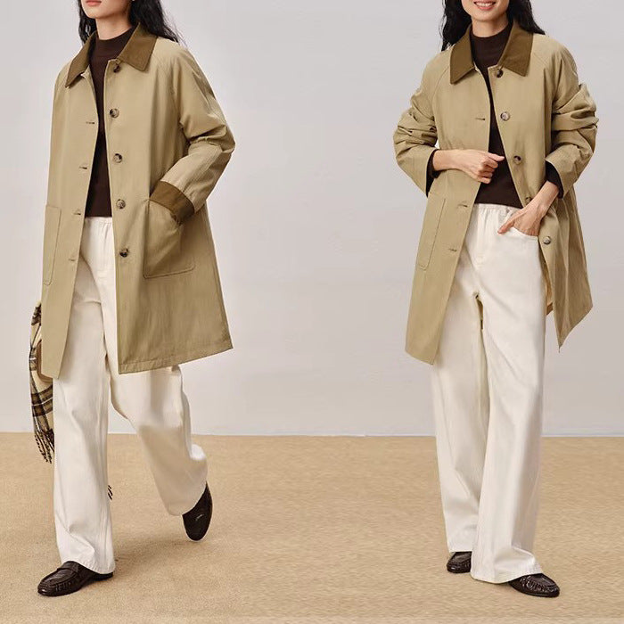 Damen Modischer Oversized Mantel Shop Nory