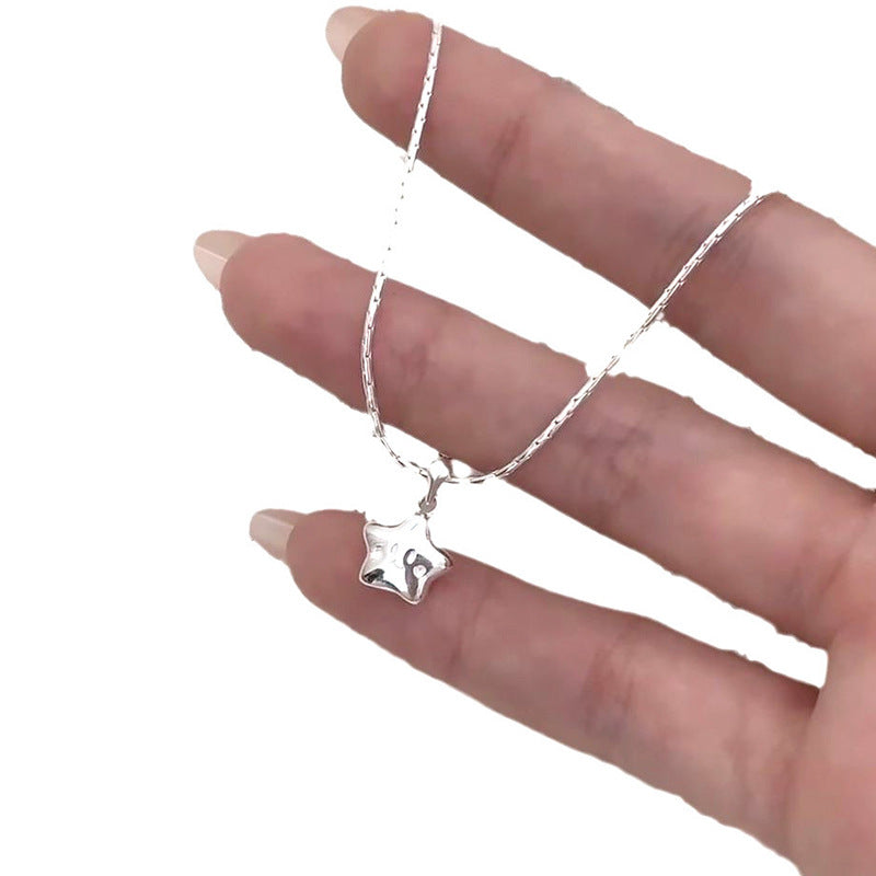 Damen Sternanhänger mit zartem Kettendesign Shop Nory