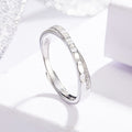 Damen Modischer Ring mit gewelltem Design und feinen Oberflächenakzenten Shop Nory