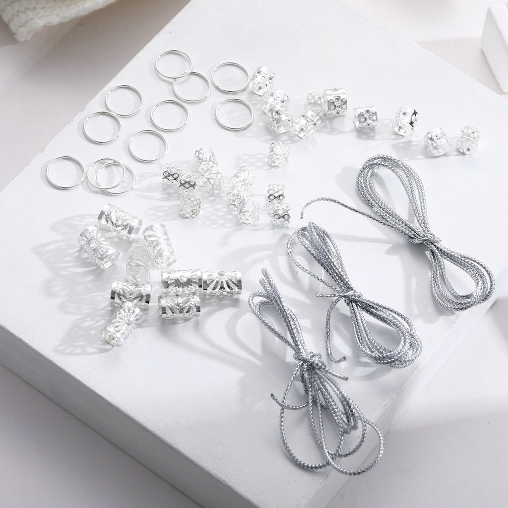 Damen Haarschmuck-Set mit einzigartigen Zopfbändern und dekorativen Elementen Shop Nory