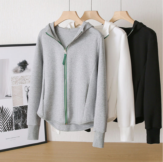 Damen Sportjacke mit Kapuze und Reißverschluss Shop Nory