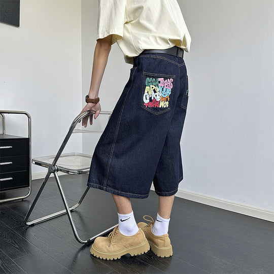 Herren Lässige Baggy-Jeans Shop Nory
