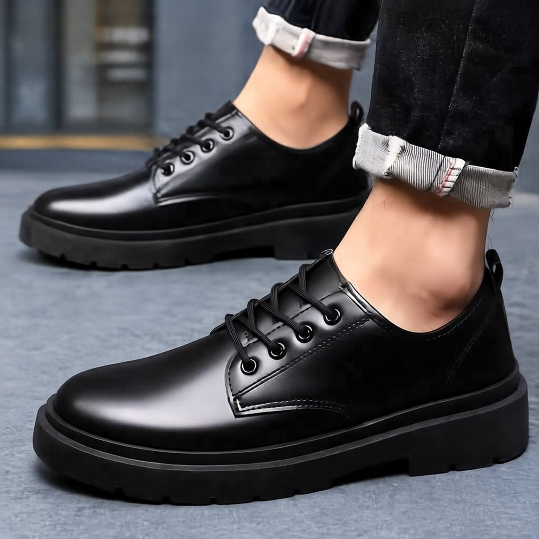 Herren Modische Schnürschuhe mit Robustem Profil Shop Nory