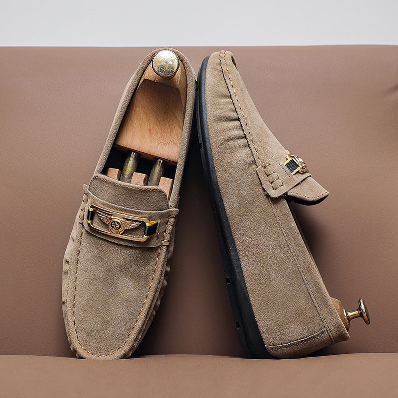 Herren Elegante Wildleder Mokassins