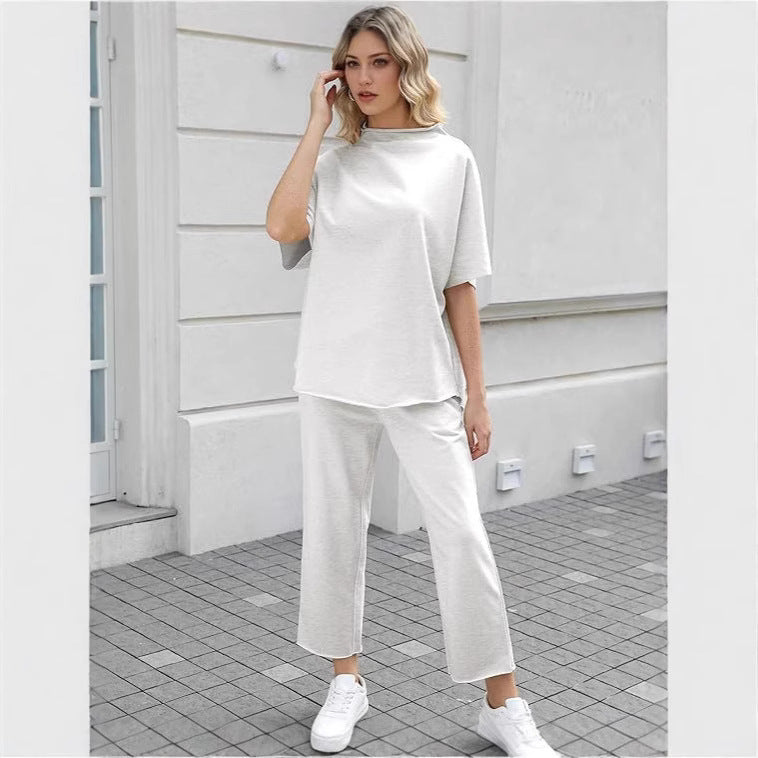 Lounge Set Damen aus Baumwollmix