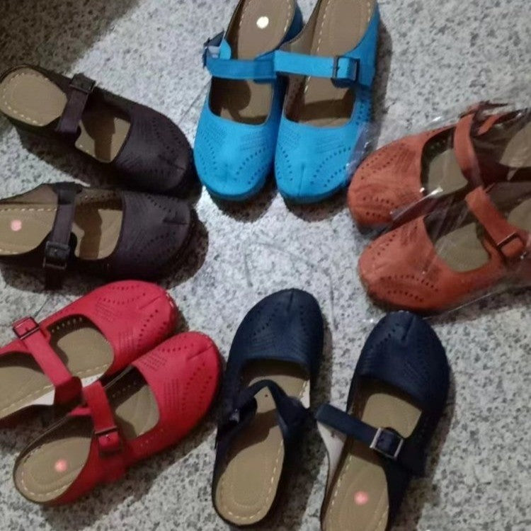 Damen Komfortable und luftige Sandalen mit verstellbarem Riemen