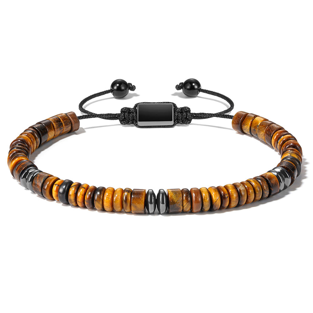 Damen Armband mit elastischen Steinperlen und verstellbarem Zugverschluss Shop Nory