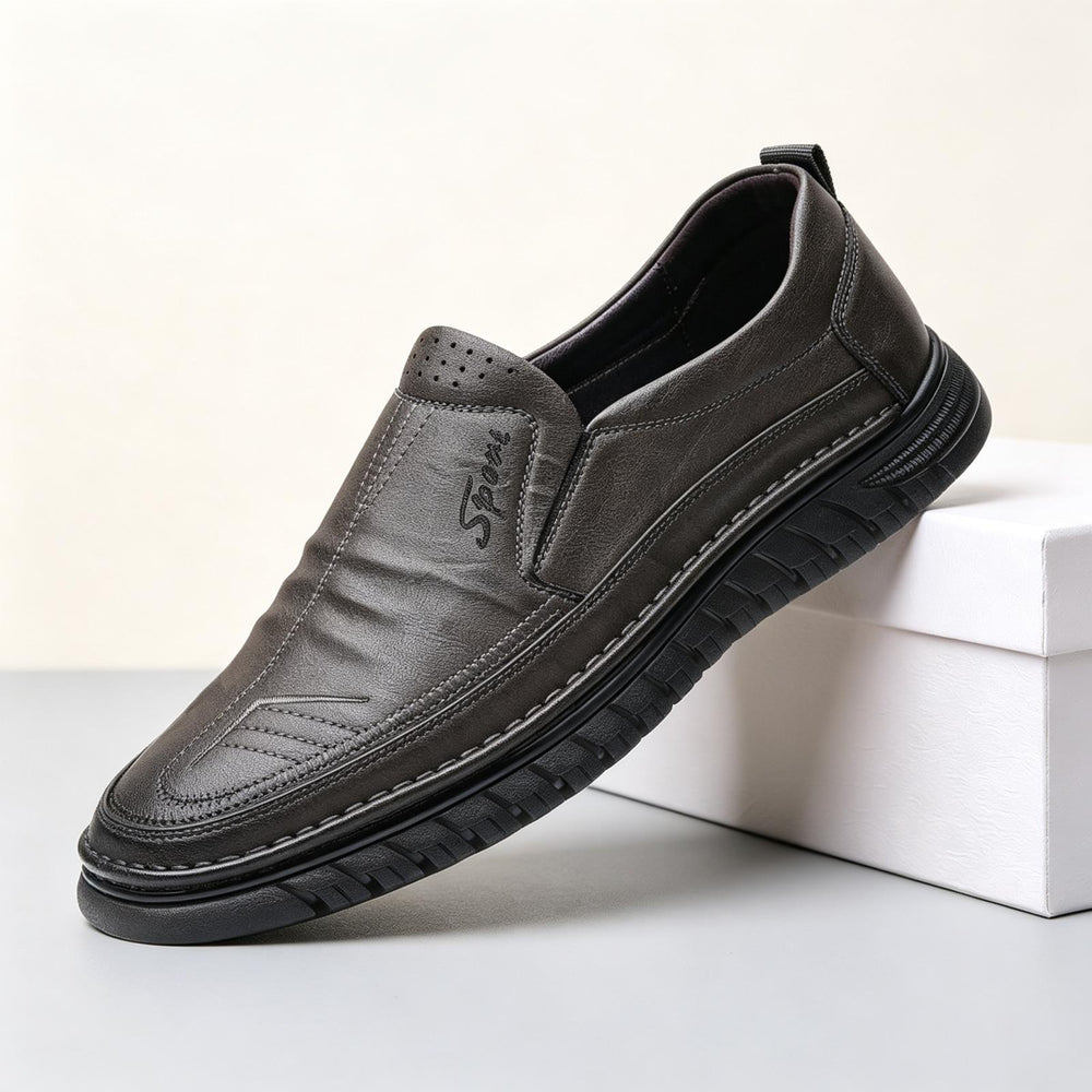 Herren Elegante und Bequeme Leder Mokassins Shop Nory