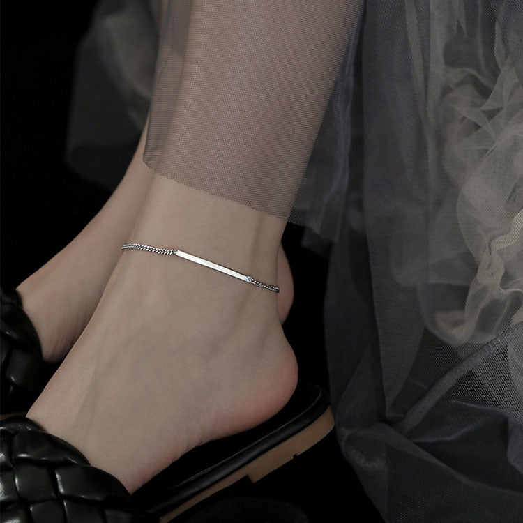 Damen elegante Fußkette mit filigranem Design Shop Nory