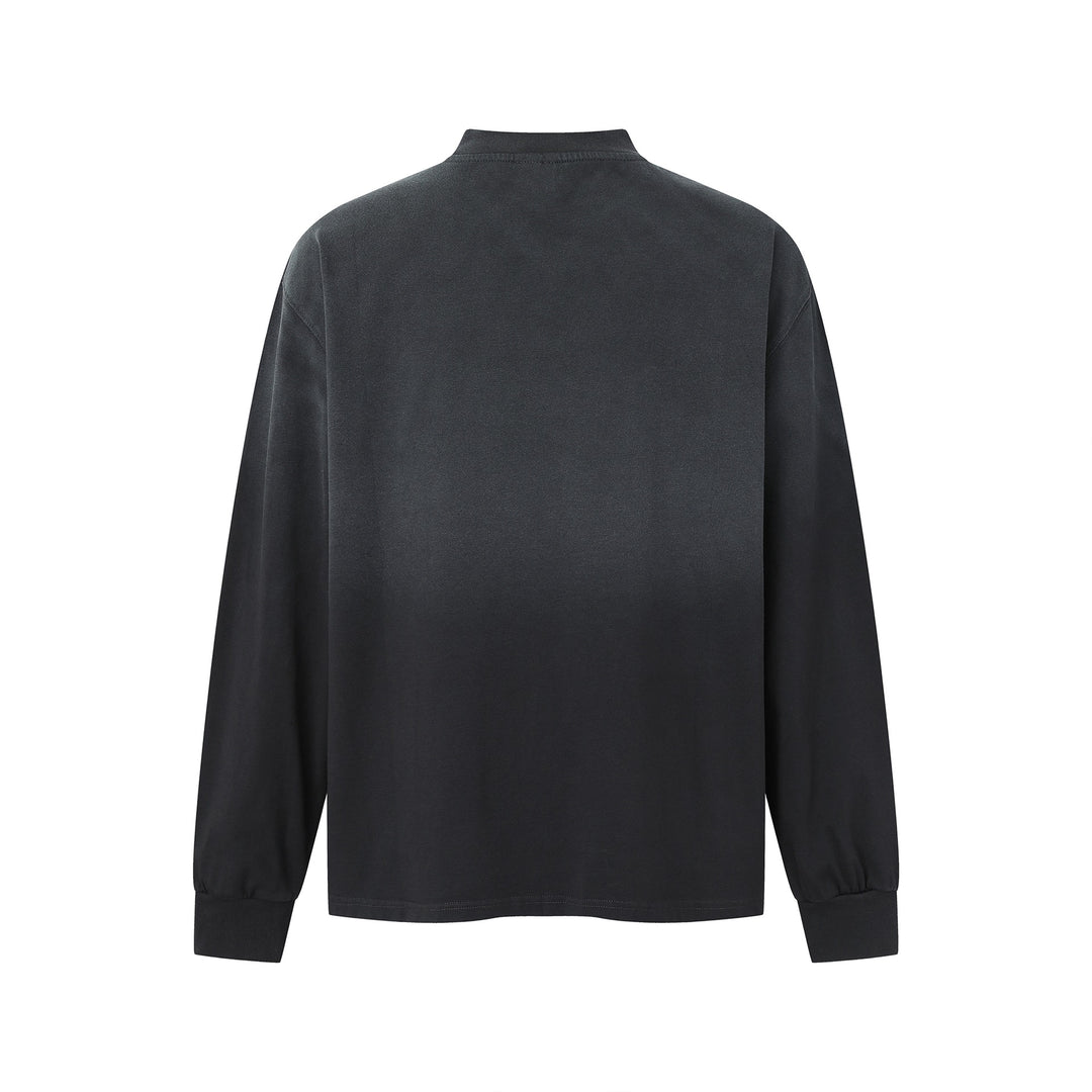 Unisex Oversize-Sweatshirt mit Mockkragen und Statement-Print Shop Nory