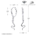 Damen Ohrhänger mit elegantem Schlangen-Design Shop Nory