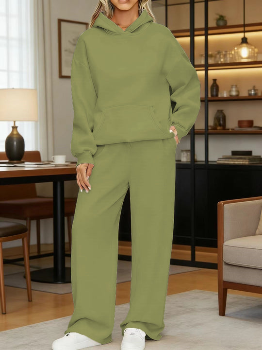 Damen nan kuscheliges Oversize Hoodie und weite Jogginghose Set Shop Nory