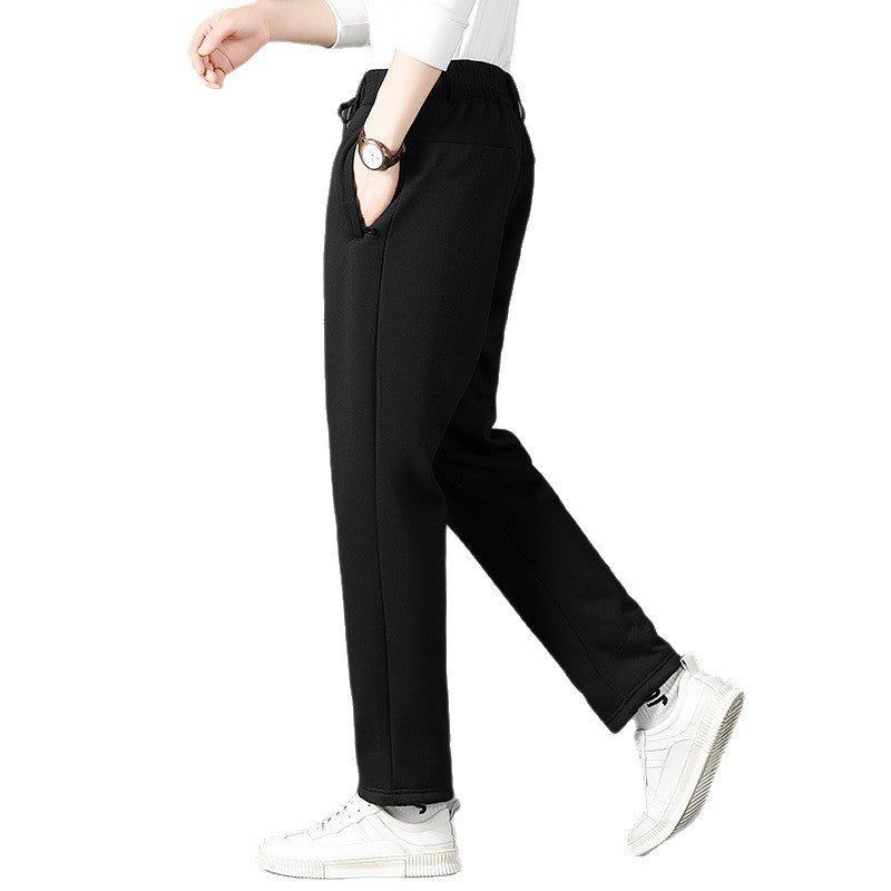 Herren Thermo-Jogginghose mit Teddyfutter, elastischem Bund und Reißverschlusstaschen Shop Nory
