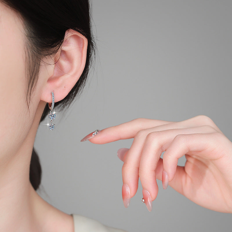 Damen Ohrringe mit funkelnden Zirkonia und elegantem Design Shop Nory