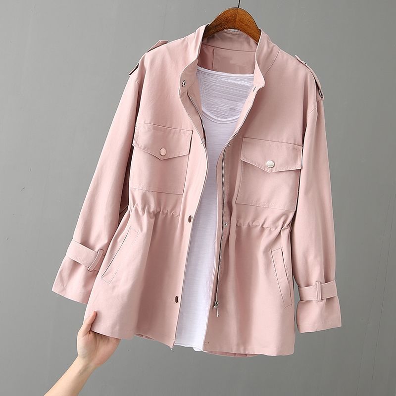 Damen Modische Utility-Jacke Shop Nory