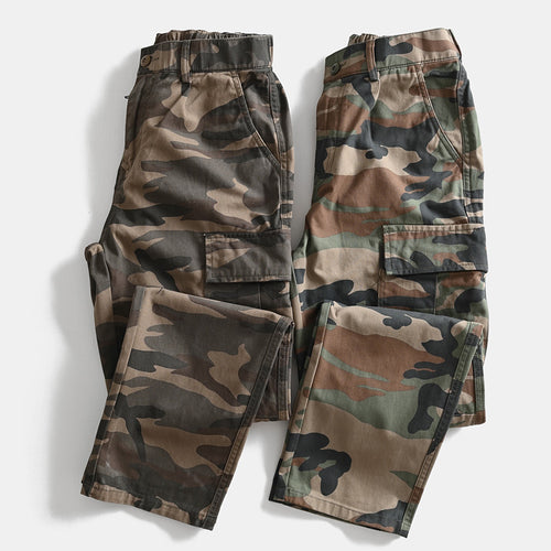 Herren Cargohose im Military-Look mit Mehrfachtaschen und geradem Schnitt Shop Nory