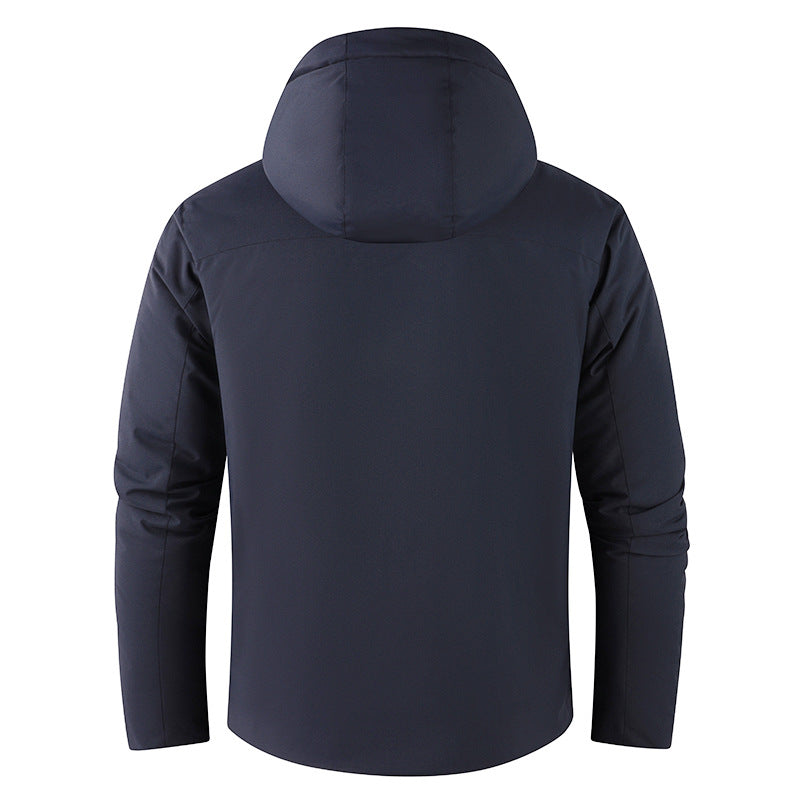 Herren Lässig gefütterte Winterjacke Shop Nory