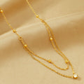 Damen Triple Strand Perlen Kettenhalskette Shop Nory