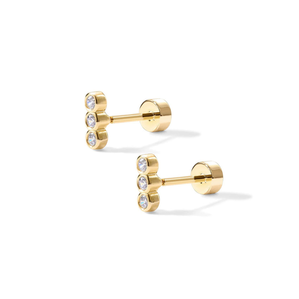 Damen Ohrstecker mit funkelndem Sternmotiv und elegantem Design Shop Nory