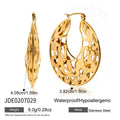 Damen Ohrhänger mit floralem Design aus hochwertigem Edelstahl Shop Nory