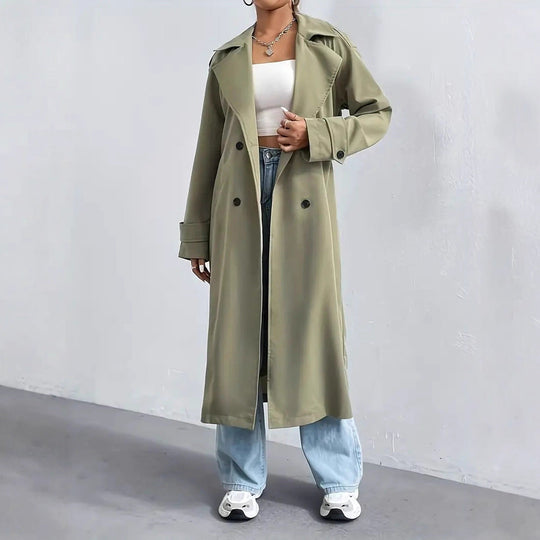 Damen Trenchcoat mit modernem Schnitt von Shopnory