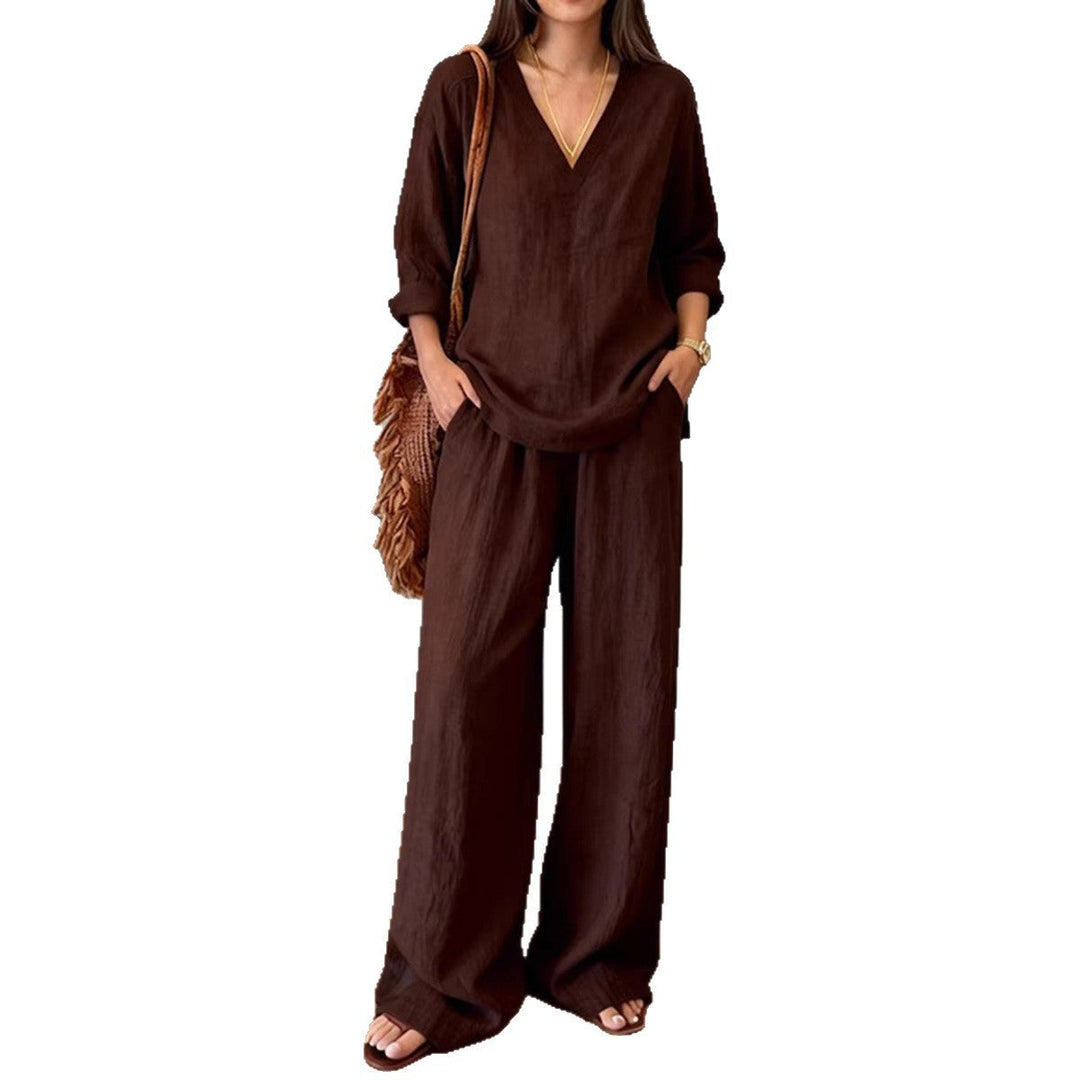 Bequeme Damenhose mit entspannter Passform und praktischen Taschen
