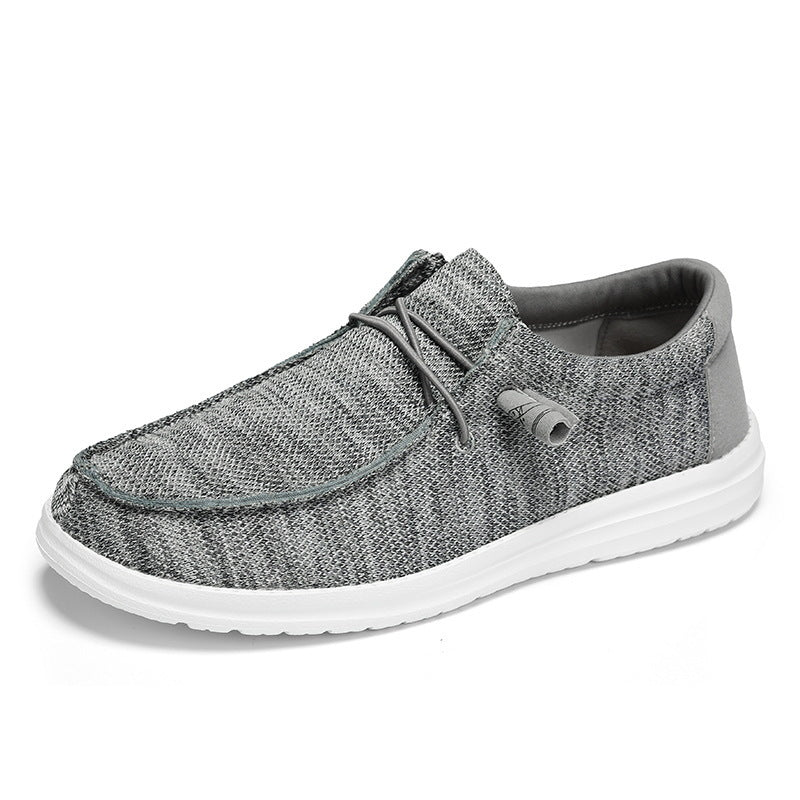 Herren atmungsaktive Mokassin‑Slipper aus Strick mit Memory‑Fußbett und rutschfester EVA‑Laufsohle Shop Nory