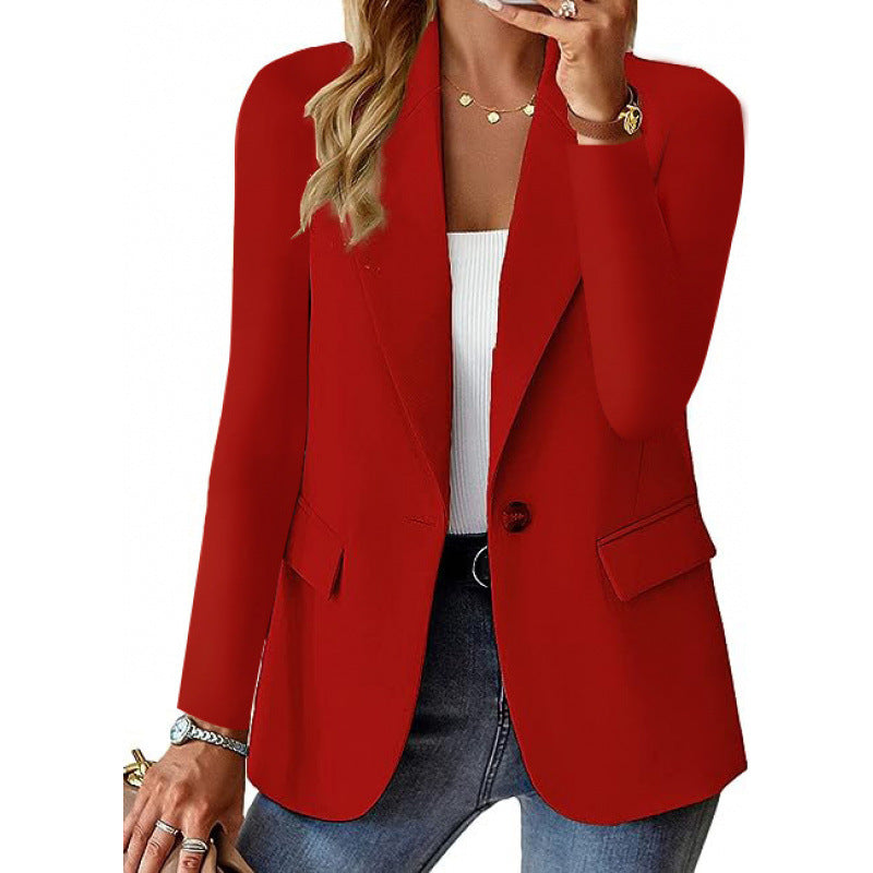 Damen Moderner Tailored Blazer mit elegante Knopfdetails