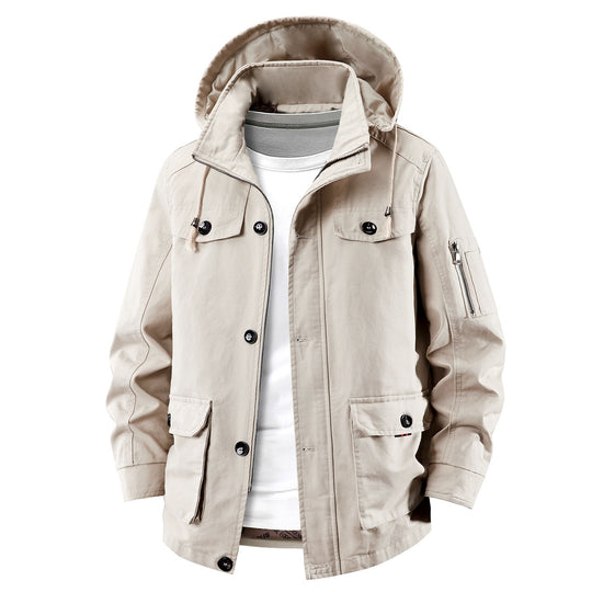 Herren Leichte Outdoor-Jacke mit praktischen Taschen Shop Nory