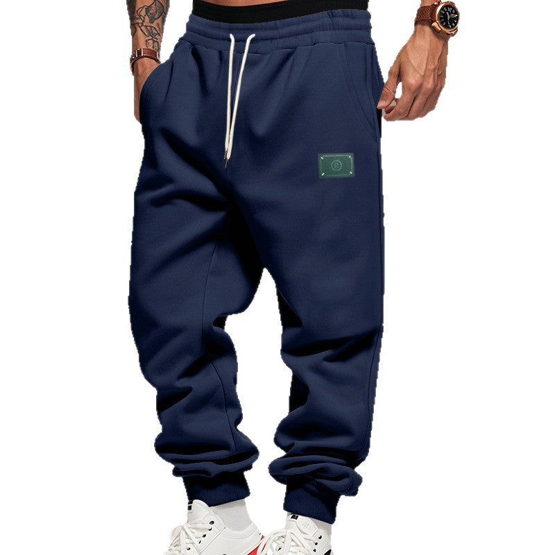 Herren bequeme Hoodie-Jogginghose mit elastischem Bund und praktischen Eingrifftaschen