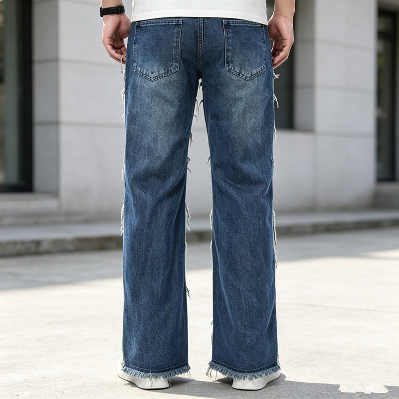 Damen Trendige Ripped Jeans Shop Nory