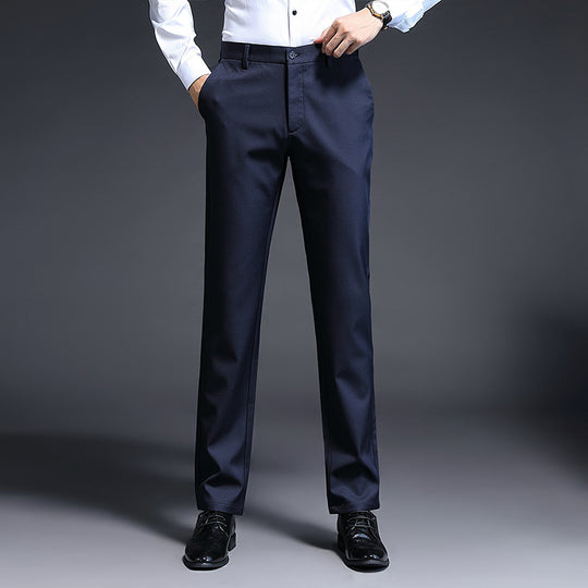 Herren Modern geschnittene Business‑Hose mit Bügelfalte, Stretch und Pflegeleichtem Mischgewebe Shop Nory