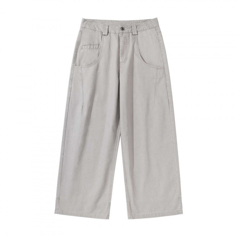 Damen Weite Highwaist-Culottehose mit Utility-Taschen und legerer Cropped-Silhouette Shop Nory
