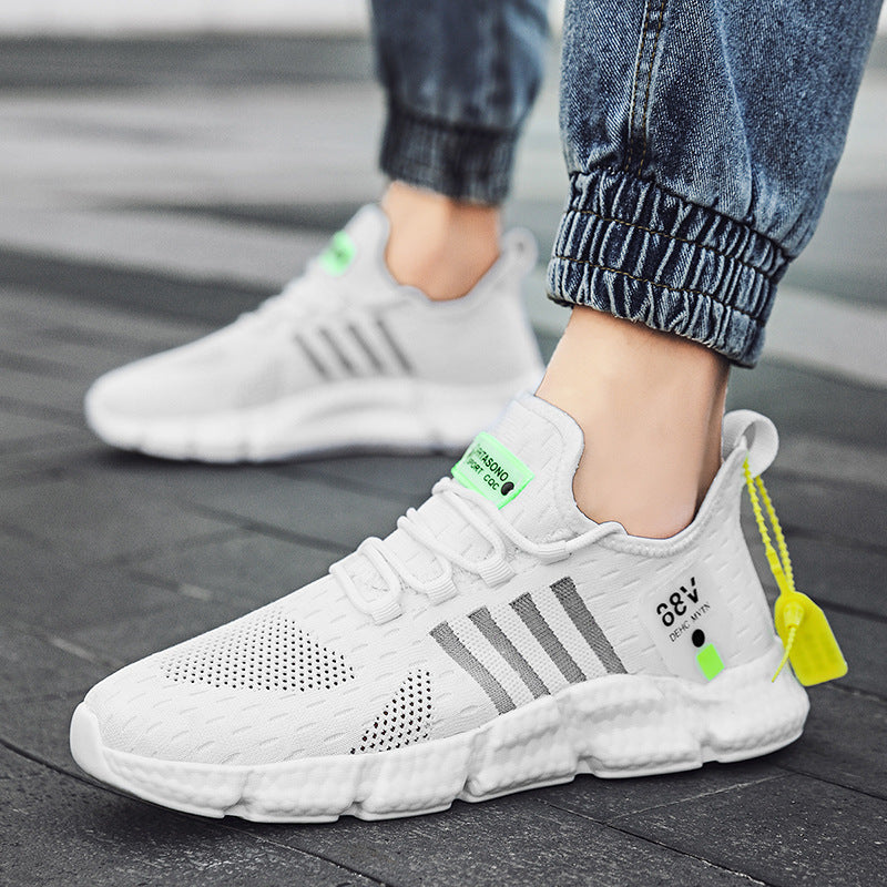 Damen Leichte und atmungsaktive Freizeitsneaker mit Flex-Sohle