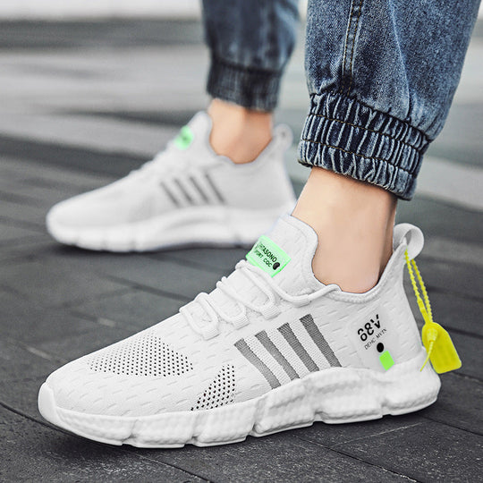 Damen Leichte und atmungsaktive Freizeitsneaker mit Flex-Sohle
