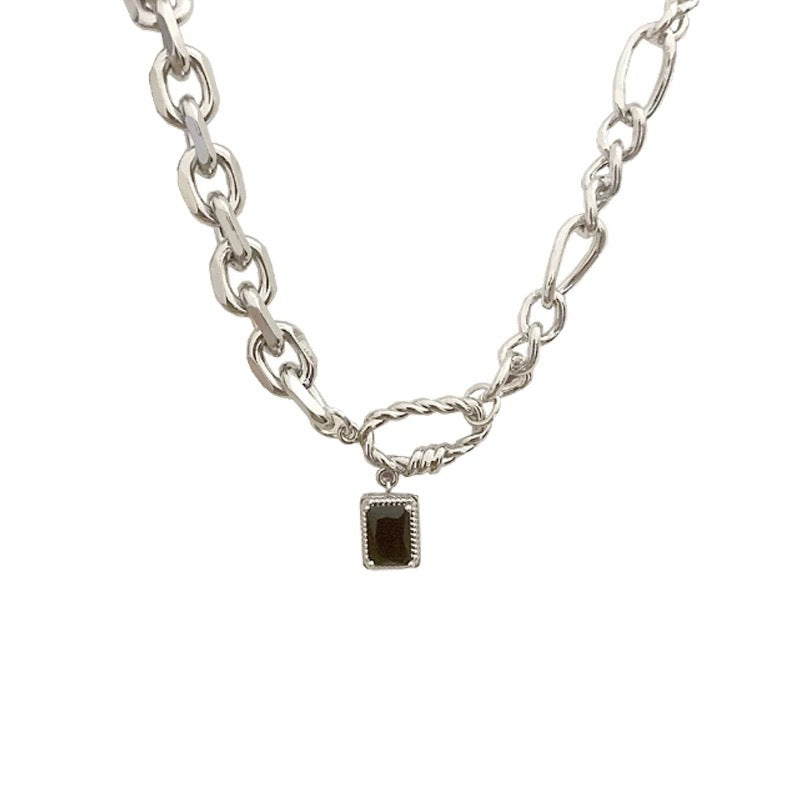 Damen Kette mit modernem Gliederdesign und innovativem Anhänger Shop Nory