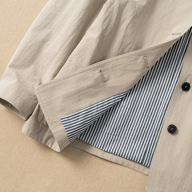 Damen Modische Übergangsjacke mit einzigartiger Knopfleiste Shop Nory