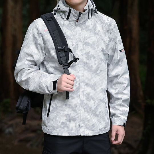 Herren wetterfeste Outdoor-Jacke Shop Nory