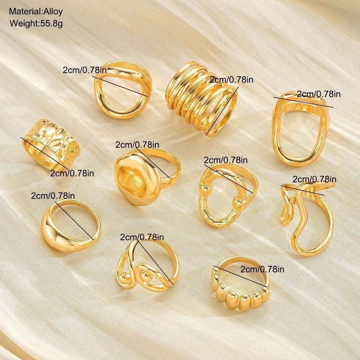 Damen Ring-Set mit einzigartigen Designvariationen Shop Nory