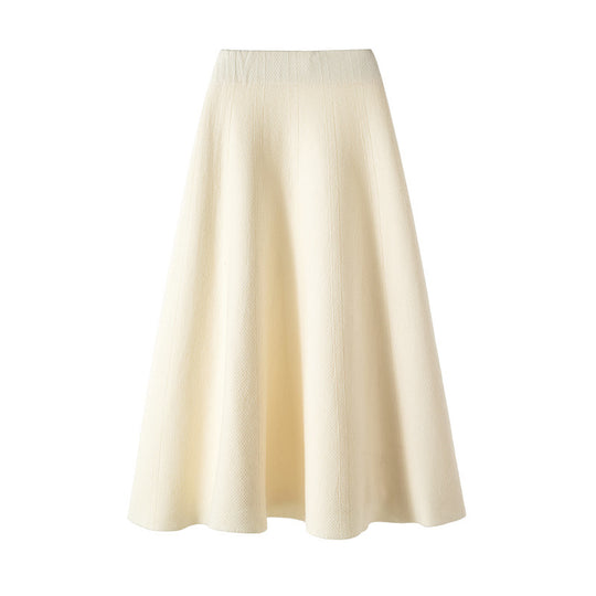 Damen Eleganter, schwingender Midi-Rock Shop Nory
