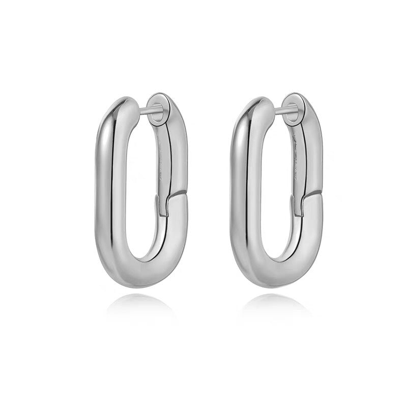 Frauen Moderne Skulpturale Link Ohrringe Shop Nory