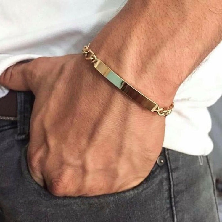 Herrenarmband aus hochwertigem Metall Shop Nory