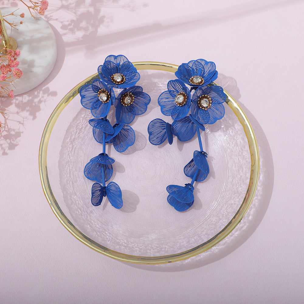 Damen Ohrhänger im eleganten floralen Design Shop Nory
